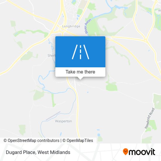 Dugard Place map