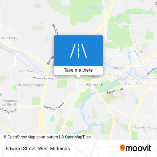 Edward Street map