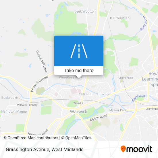 Grassington Avenue map