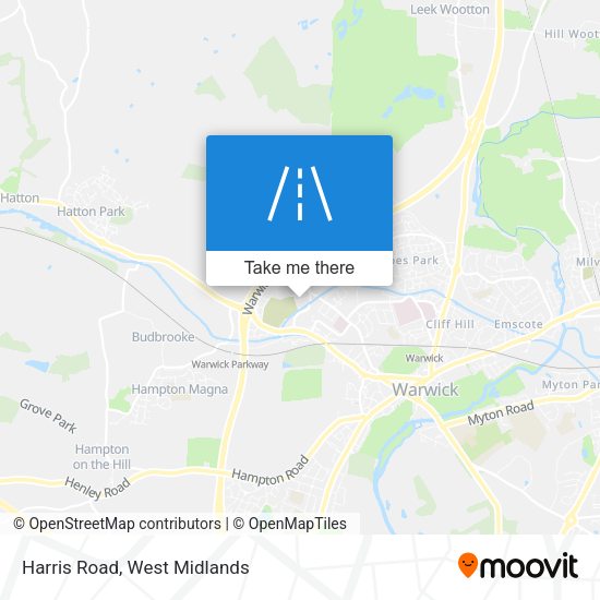 Harris Road map