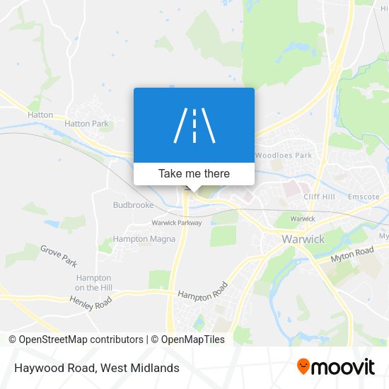 Haywood Road map