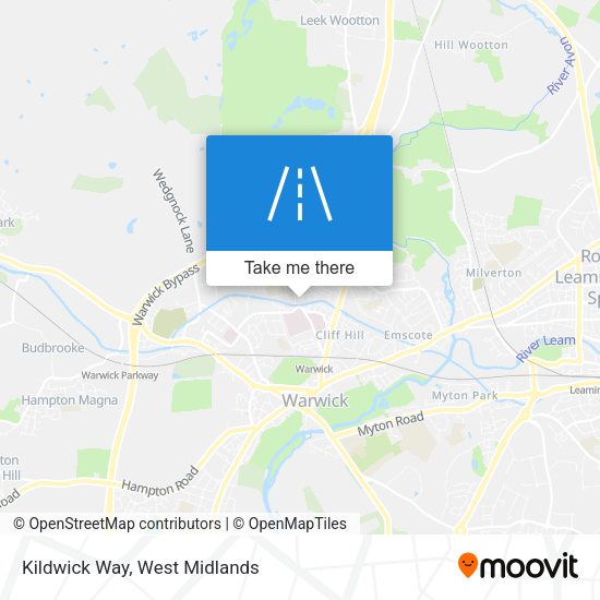 Kildwick Way map