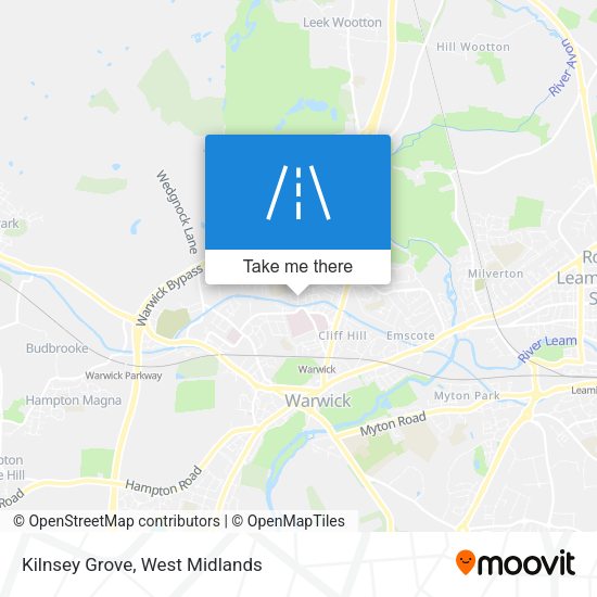 Kilnsey Grove map