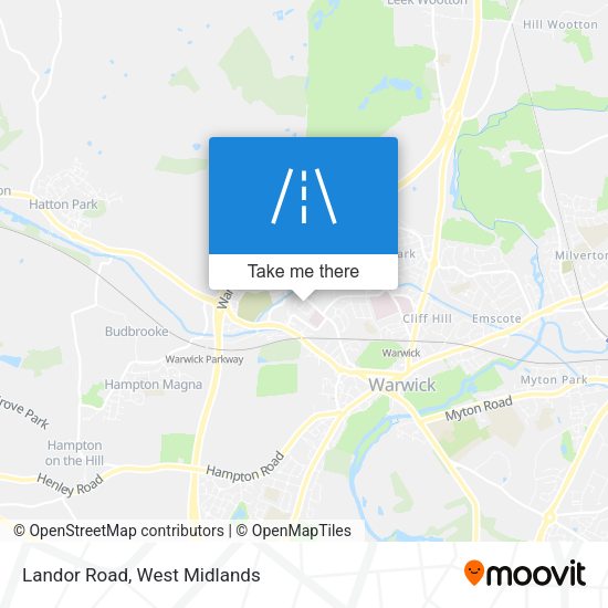 Landor Road map