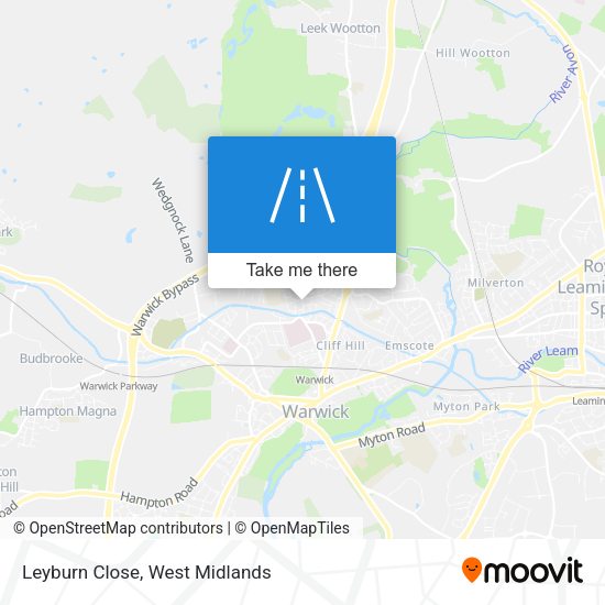 Leyburn Close map