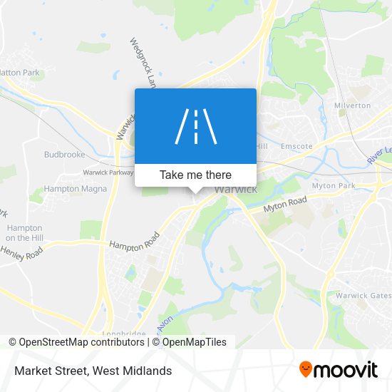 Market Street map