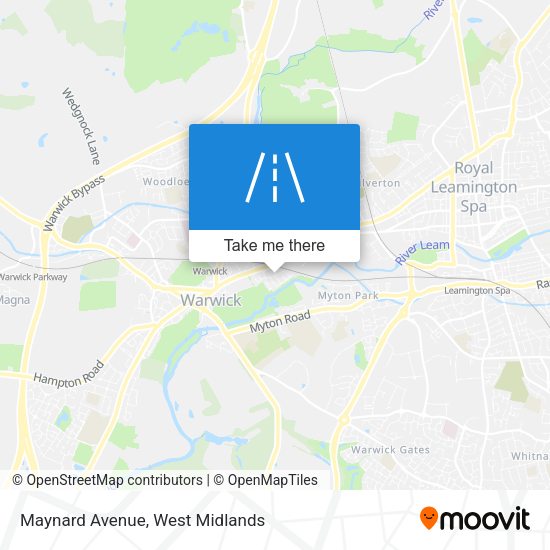 Maynard Avenue map