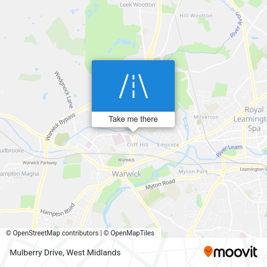 Mulberry Drive map