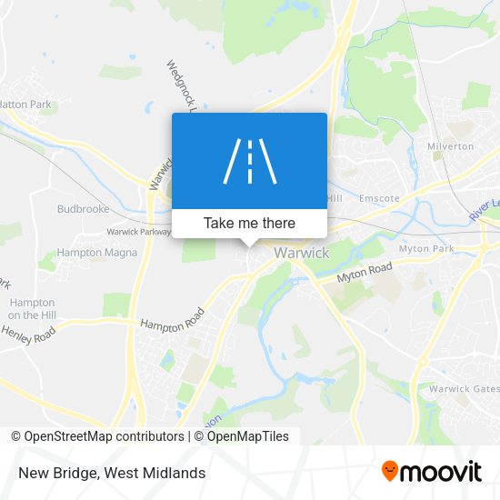 New Bridge map
