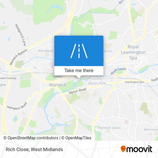 Rich Close map