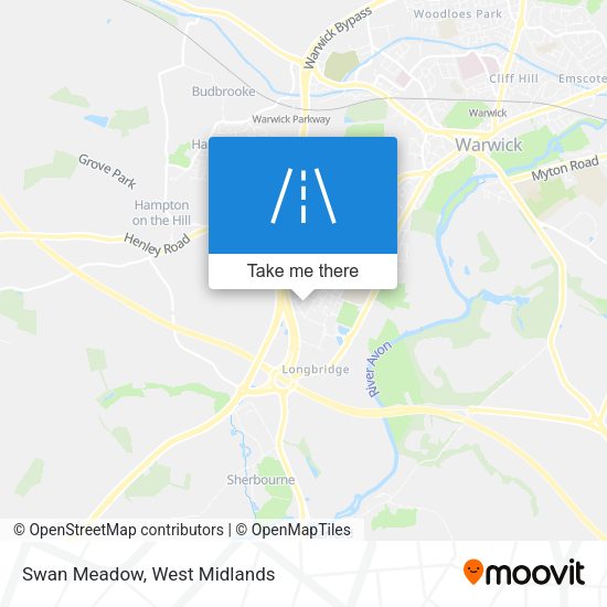 Swan Meadow map