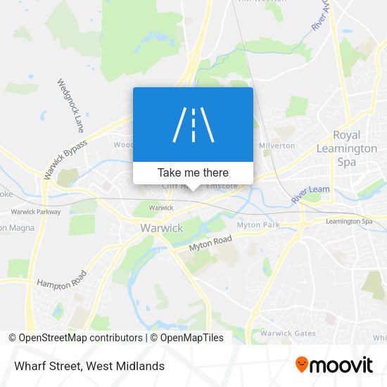 Wharf Street map