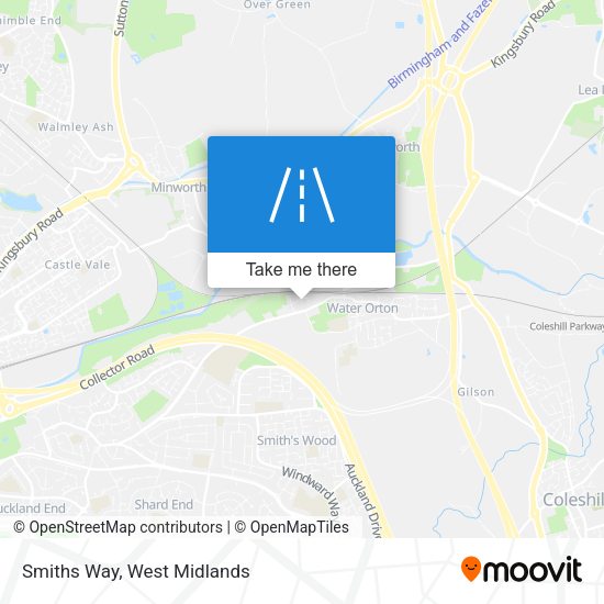 Smiths Way map