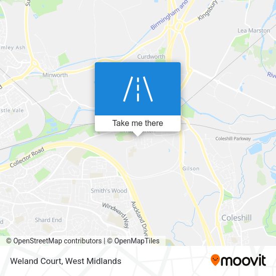 Weland Court map