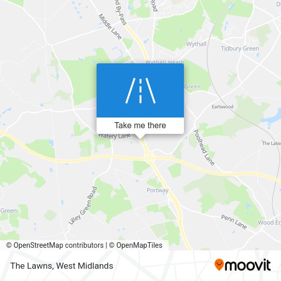 The Lawns map
