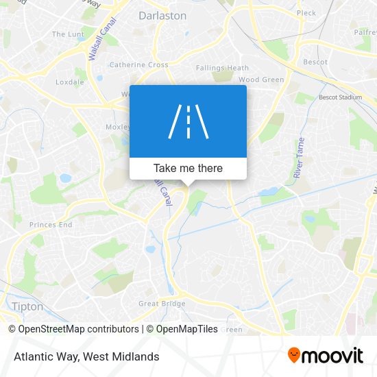 Atlantic Way map