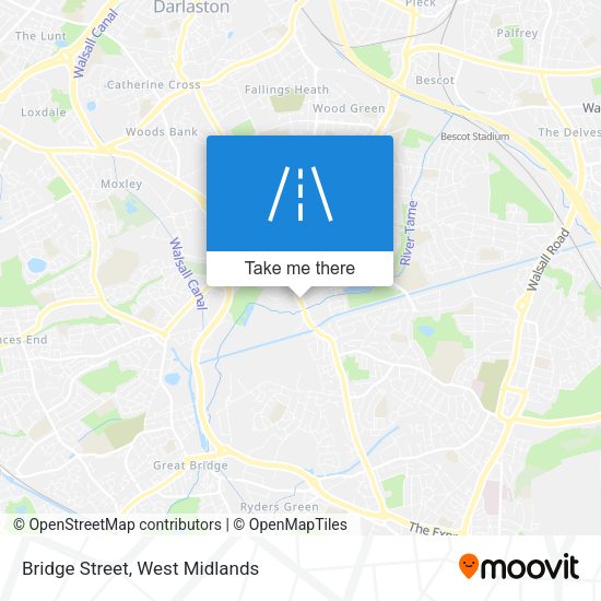 Bridge Street map