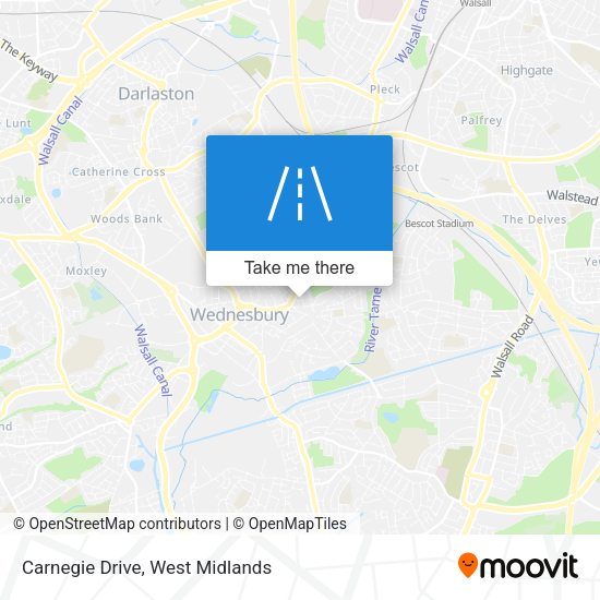 Carnegie Drive map