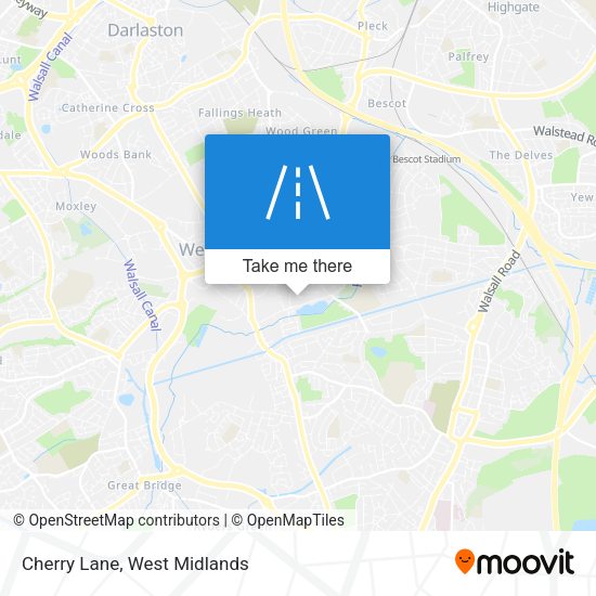Cherry Lane map