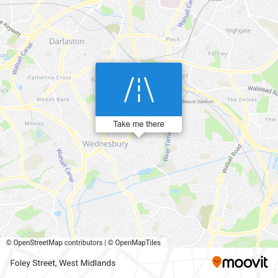Foley Street map