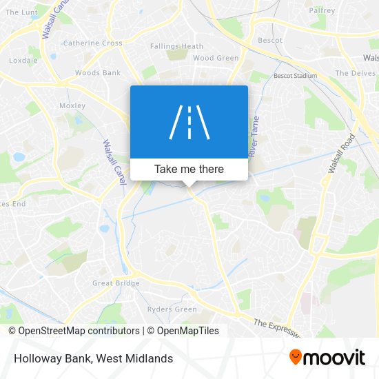 Holloway Bank map