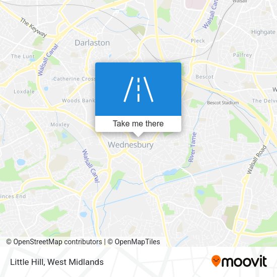 Little Hill map