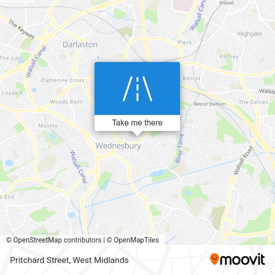 Pritchard Street map