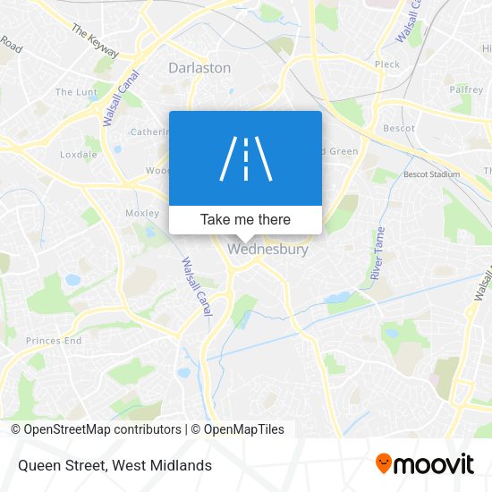 Queen Street map