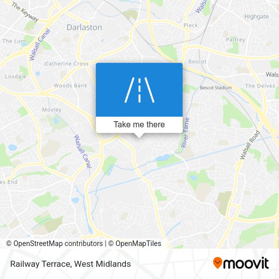Railway Terrace map