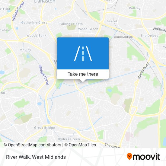 River Walk map