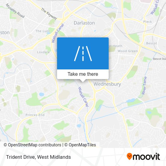 Trident Drive map