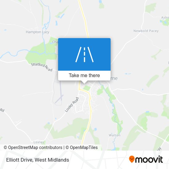 Elliott Drive map