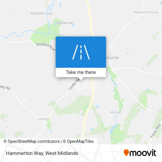 Hammerton Way map