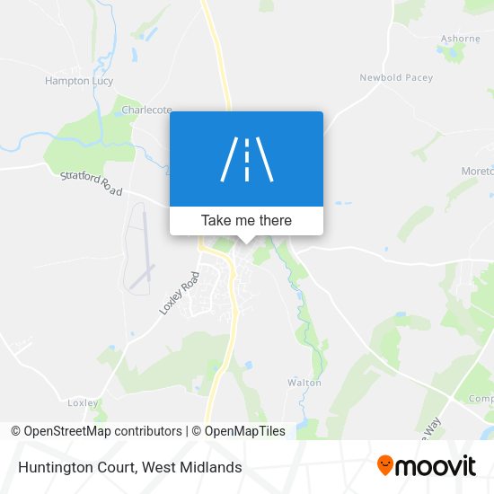 Huntington Court map