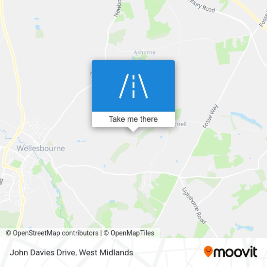 John Davies Drive map