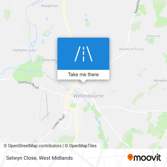Selwyn Close map
