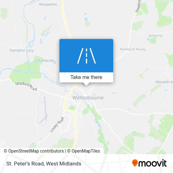 St. Peter's Road map
