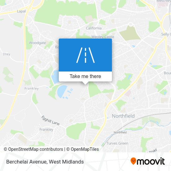 Berchelai Avenue map