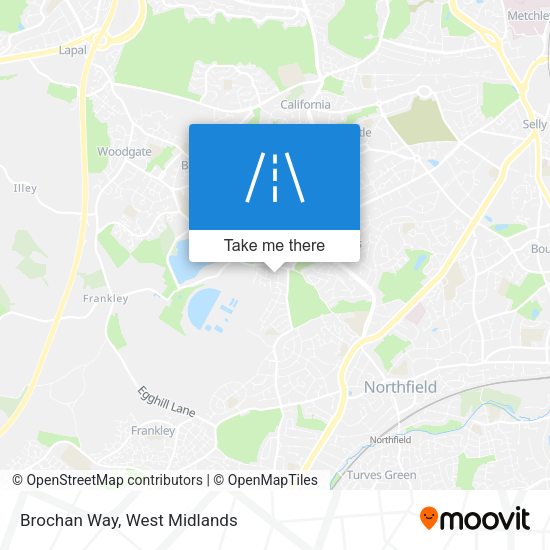 Brochan Way map