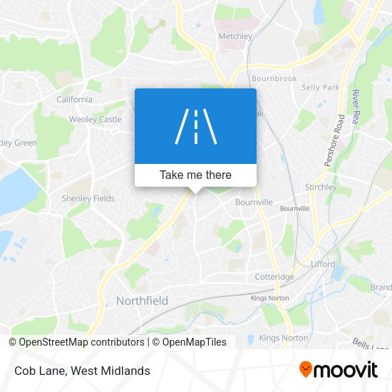 Cob Lane map