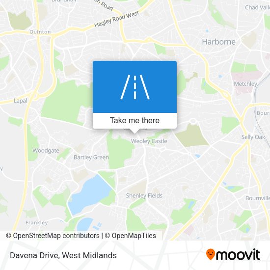 Davena Drive map