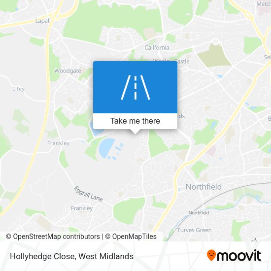Hollyhedge Close map