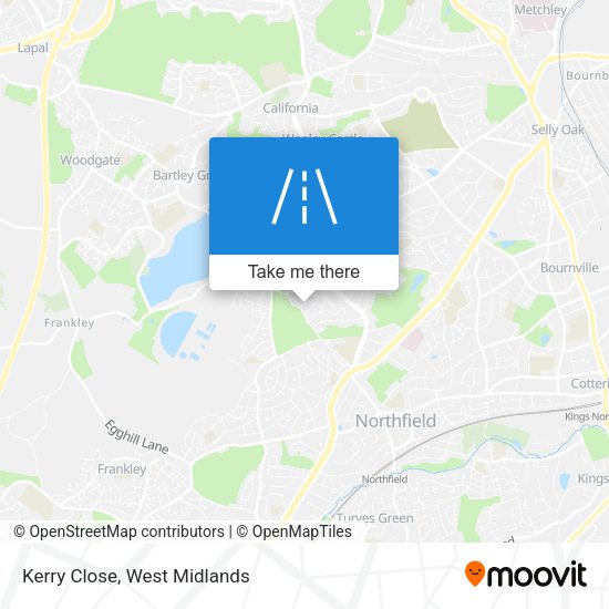 Kerry Close map