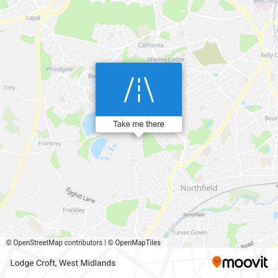 Lodge Croft map