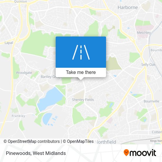 Pinewoods map