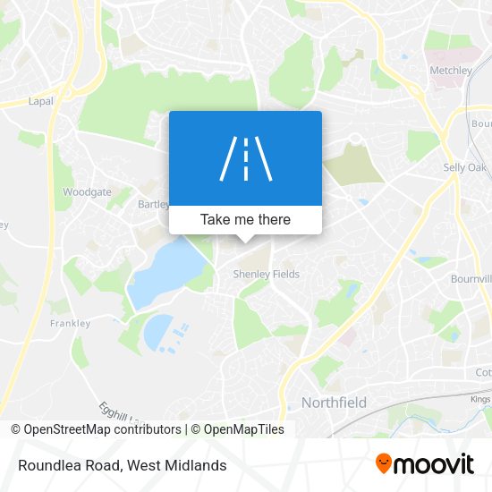 Roundlea Road map