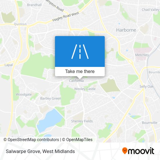 Salwarpe Grove map