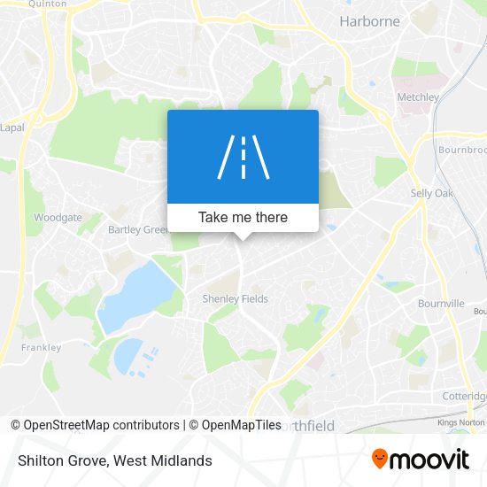 Shilton Grove map
