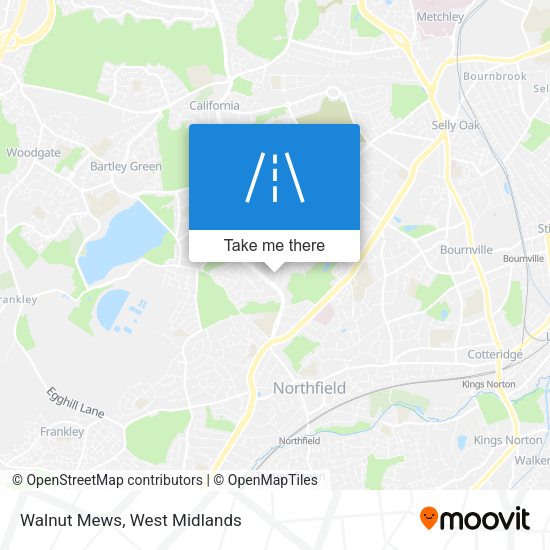 Walnut Mews map