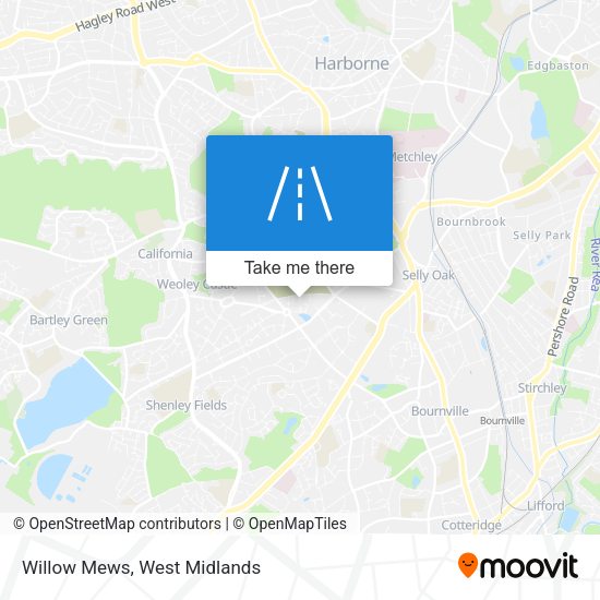 Willow Mews map